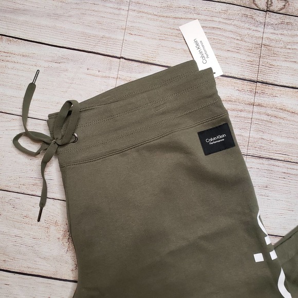 CALVIN KLEIN performance green joggers 2X - Picture 3 of 7